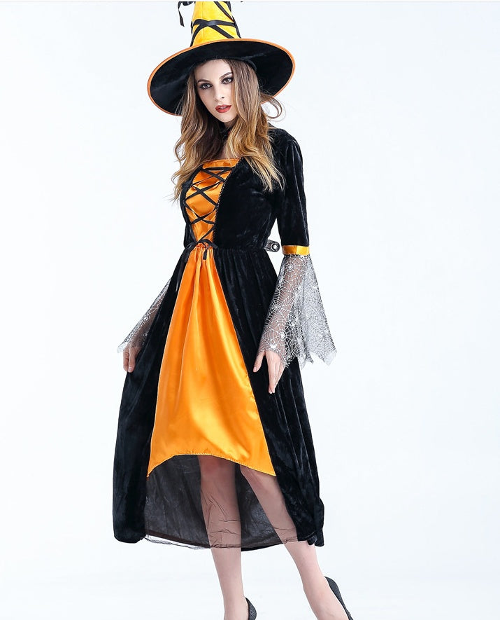Halloween Women Magic Moment Costume - Enchanting Halloween Women Costume for Spooky Celebrations