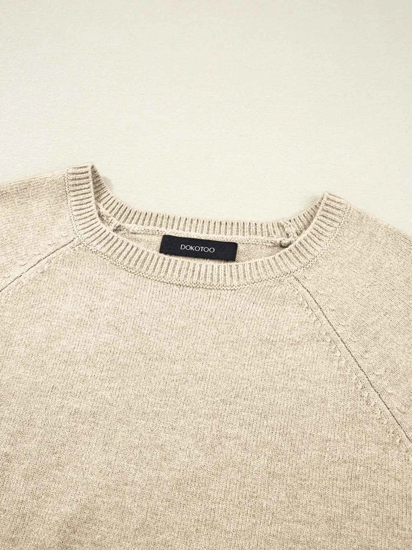 Crew Neck Long Sleeve Sweater