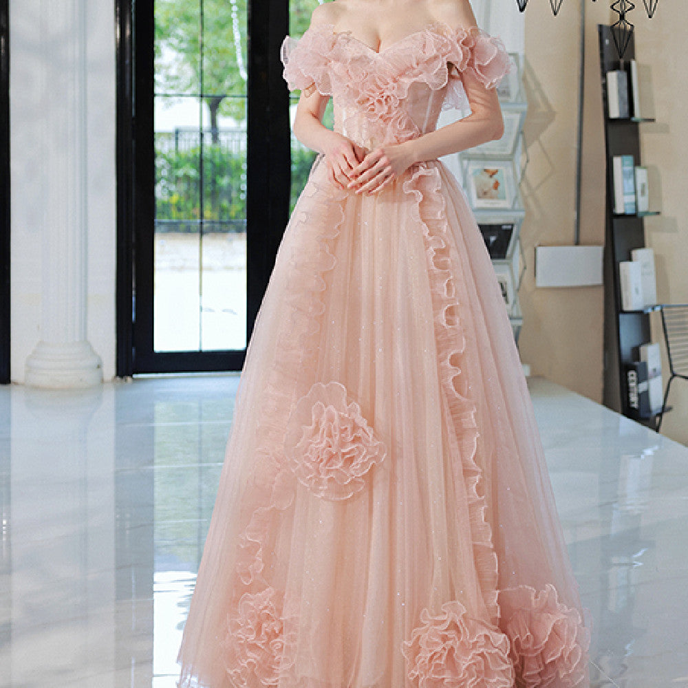 Elegant Evening Wedding Dress for Host and Special Occasions