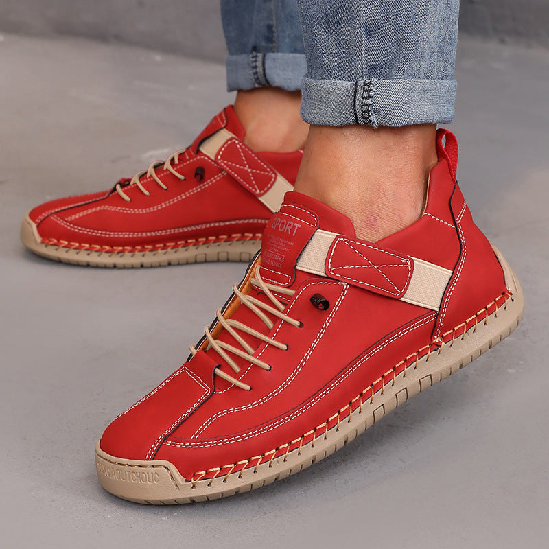 Fashion Leather Outdoor Boots for Stylish Adventures