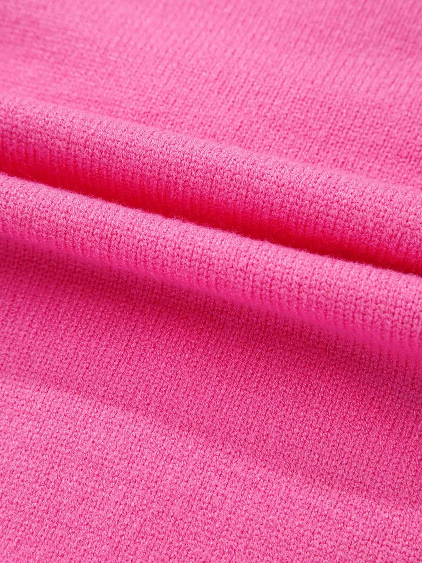 Ribbed Hem Long Sleeve Sweater