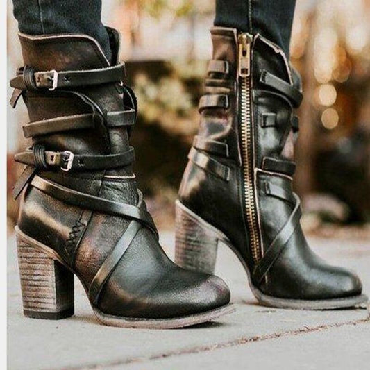 Ladies Leather Boots for Timeless Style and Comfort