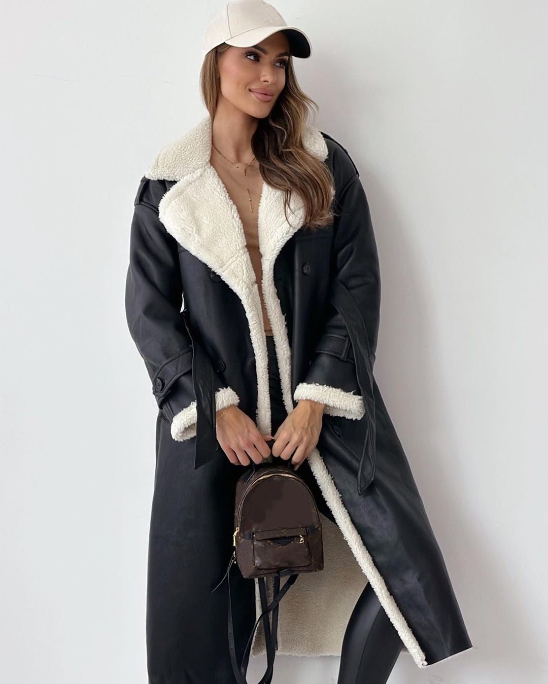 Winter Trench Coat for Women - Stylish Long Outerwear for Cold Weather