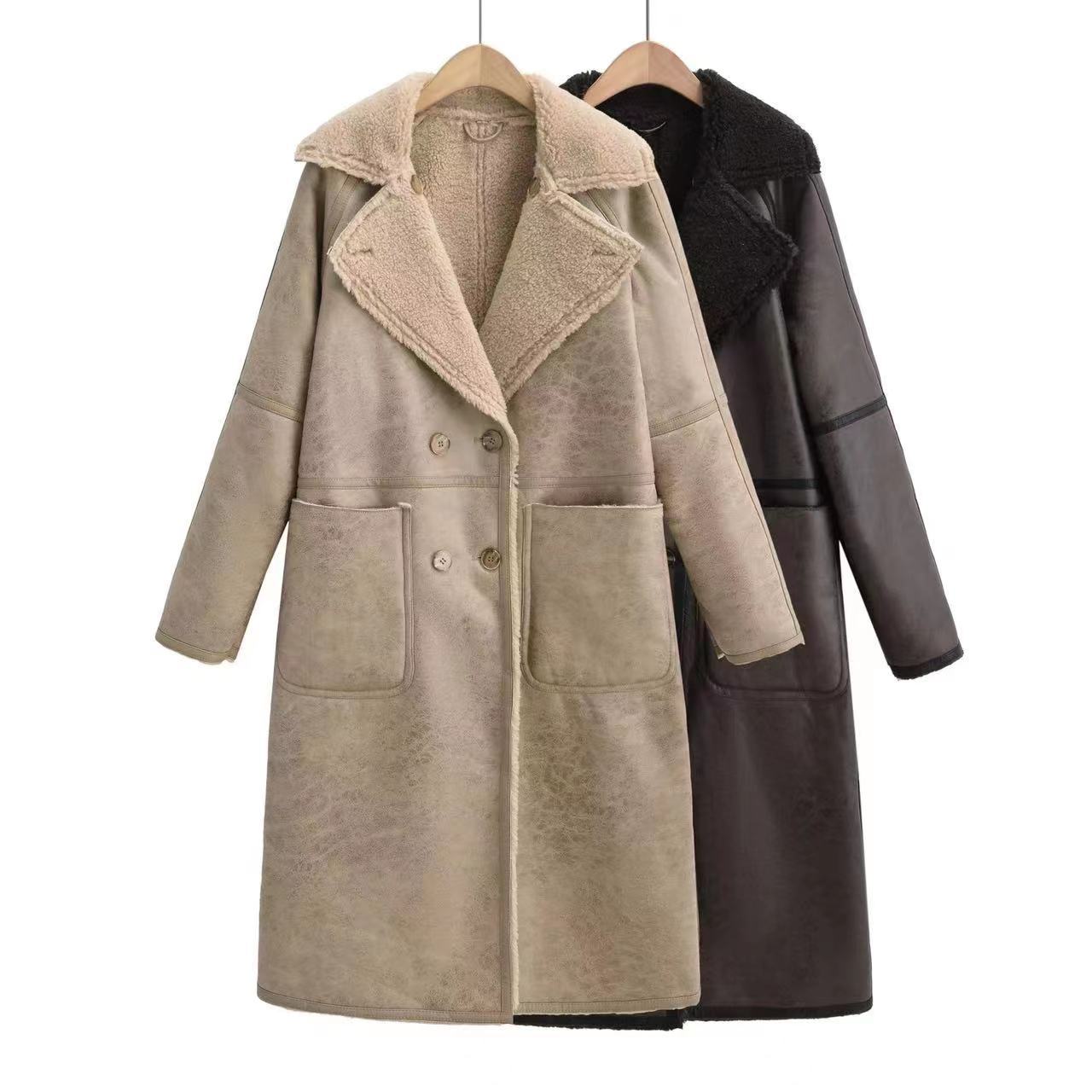 Winter Trench Coat for Women - Stylish Long Outerwear for Cold Weather