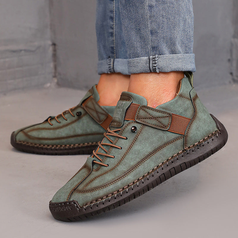 Fashion Leather Outdoor Boots for Stylish Adventures