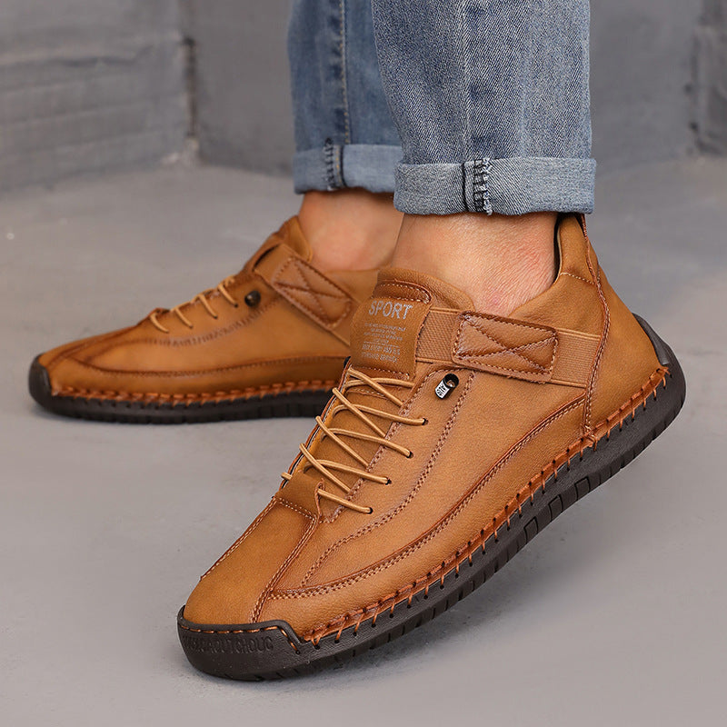 Fashion Leather Outdoor Boots for Stylish Adventures