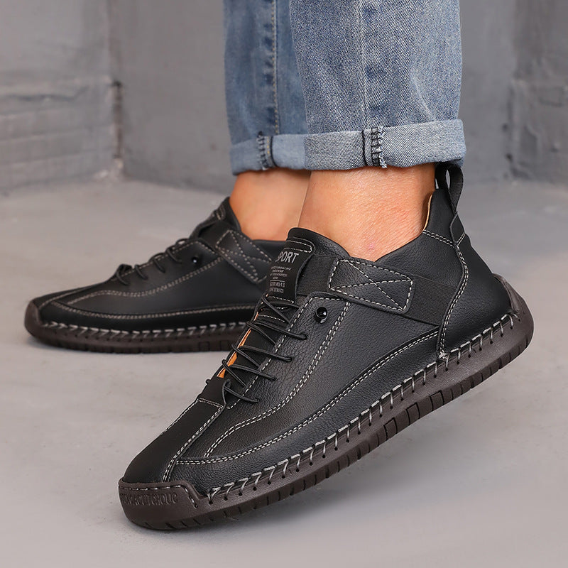 Fashion Leather Outdoor Boots for Stylish Adventures