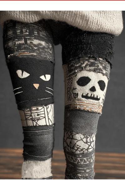 Athletic Printed Yoga Pants for Womens - SUBSTYEL