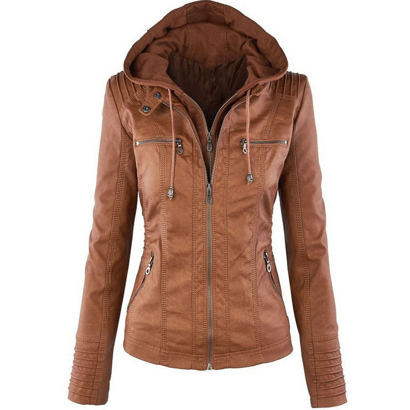 Fashion Leather Coat - Stylish, Modern Outerwear for Any Occasion