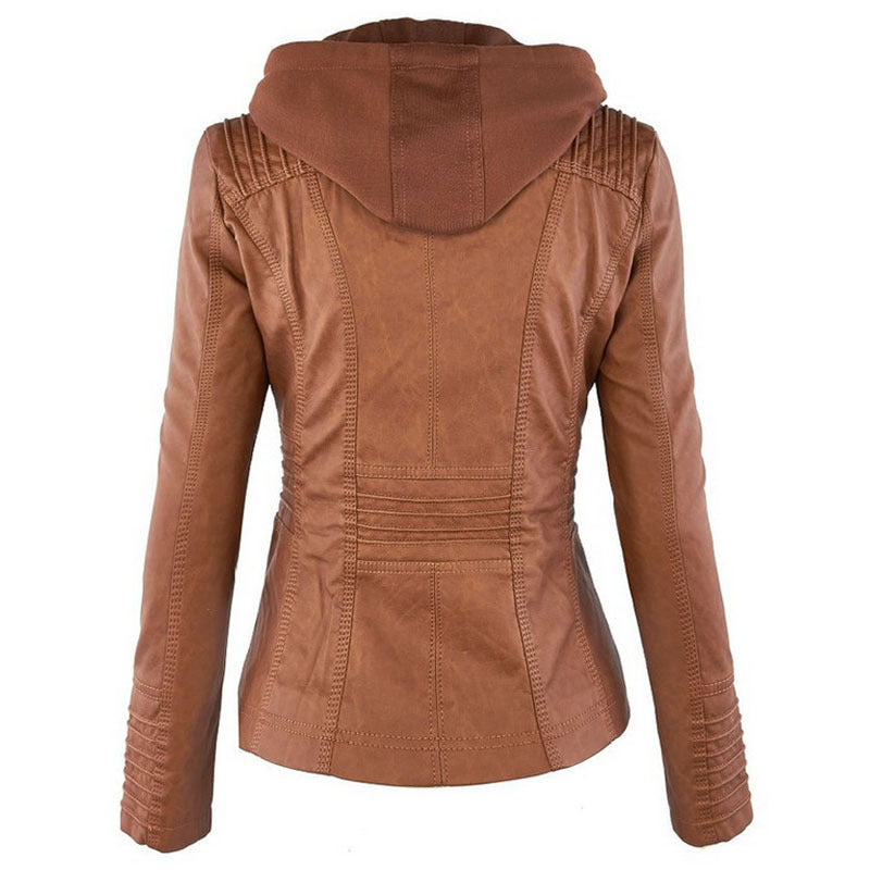 Fashion Leather Coat - Stylish, Modern Outerwear for Any Occasion