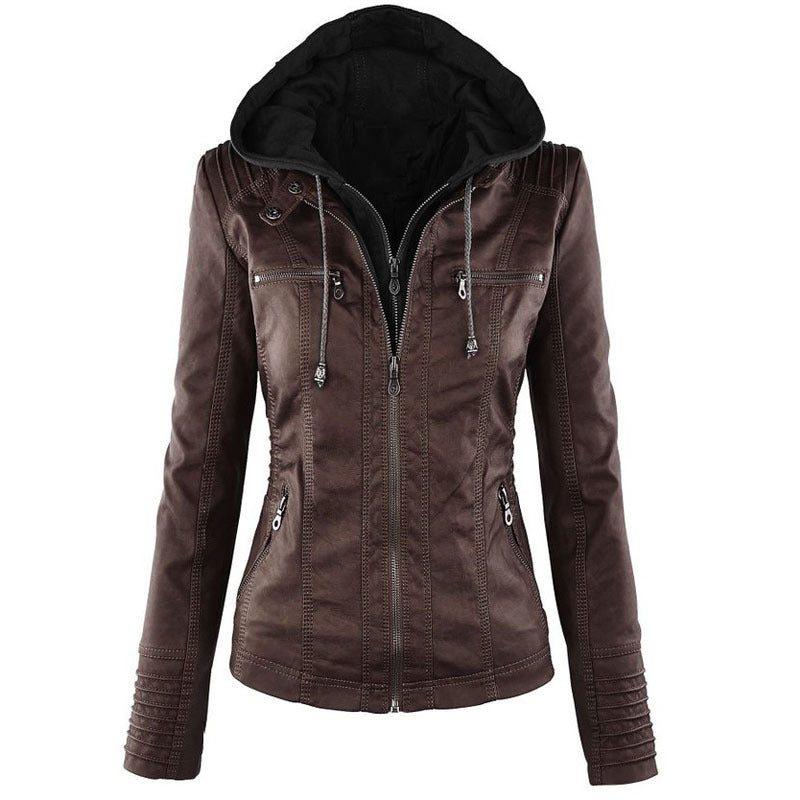 Fashion Leather Coat - Stylish, Modern Outerwear for Any Occasion