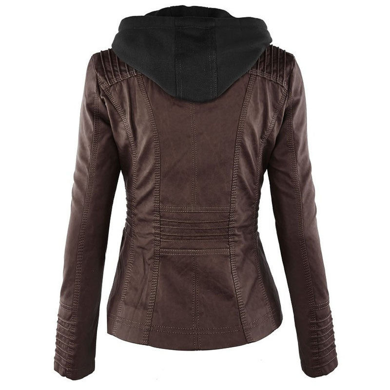 Fashion Leather Coat - Stylish, Modern Outerwear for Any Occasion