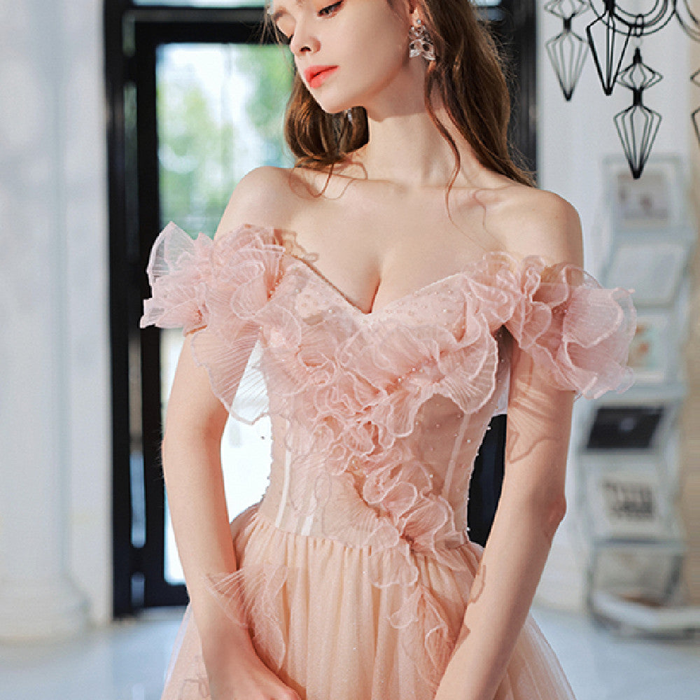 Elegant Evening Wedding Dress for Host and Special Occasions