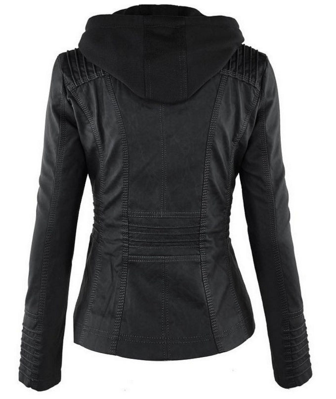 Fashion Leather Coat - Stylish, Modern Outerwear for Any Occasion