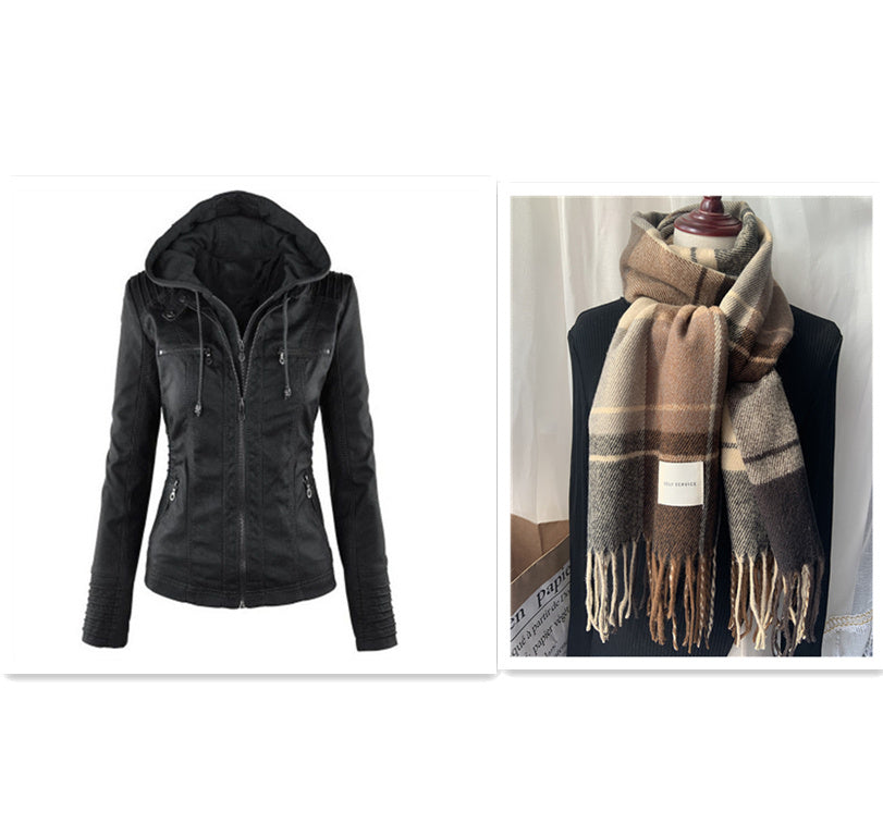 Fashion Leather Coat - Stylish, Modern Outerwear for Any Occasion