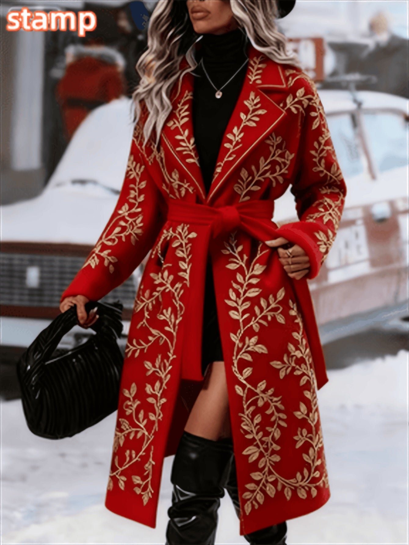 Fashionable Casual Long Coat