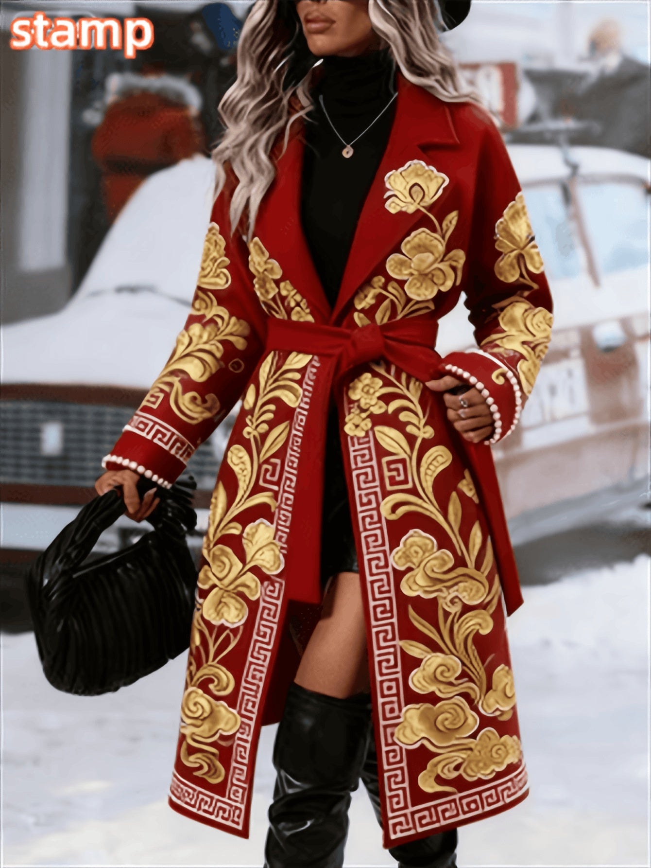 Fashionable Casual Long Coat