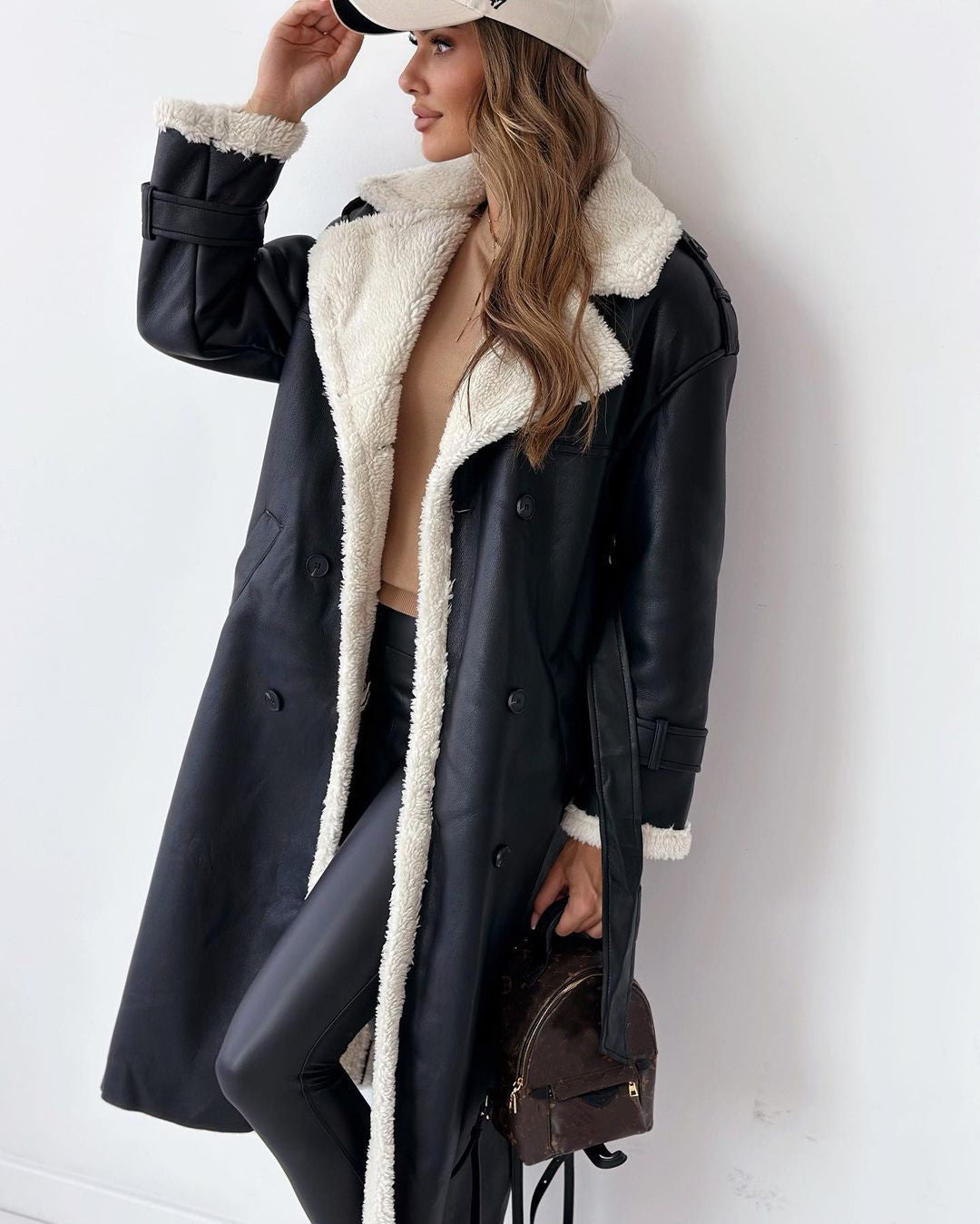 Winter Trench Coat for Women - Stylish Long Outerwear for Cold Weather