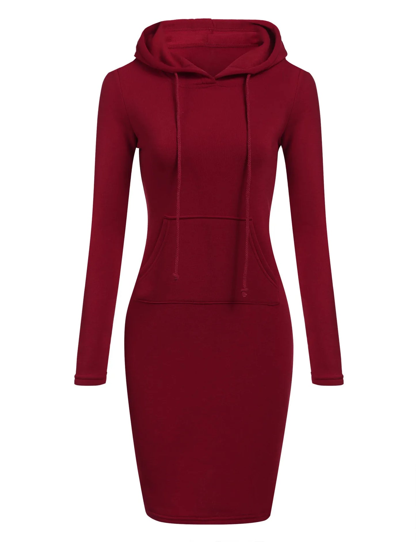 Autumn Hooded Dresses for Women - Cozy Seasonal Fashion