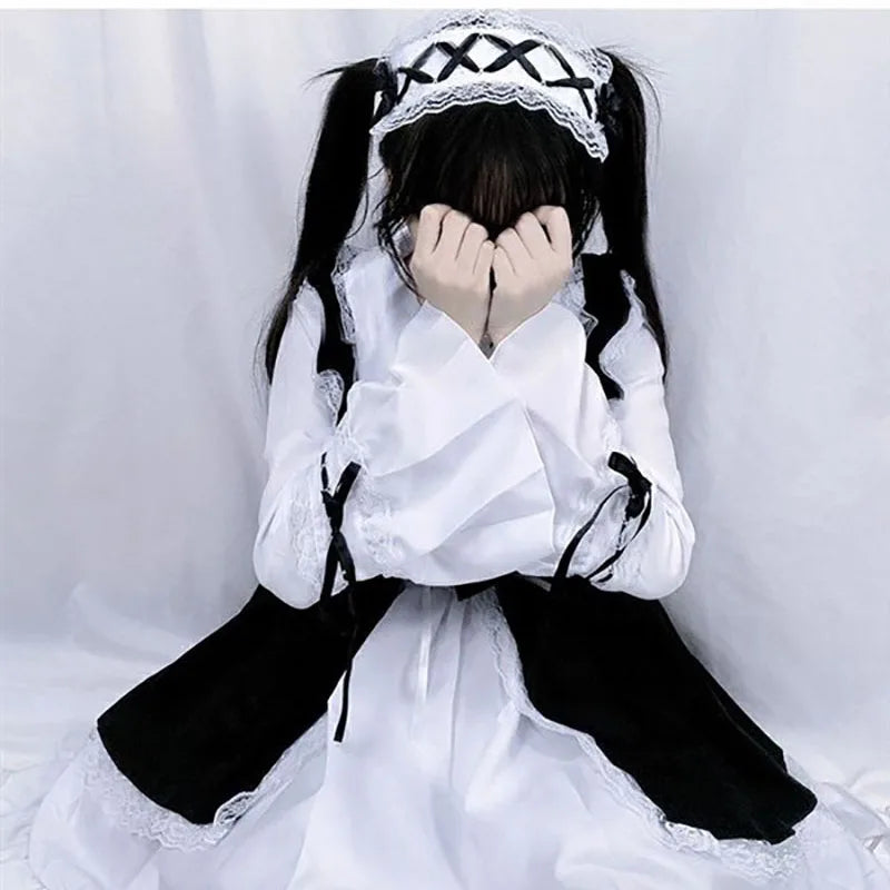 Women Maid Outfit Cosplay for Elegant Lolita Style