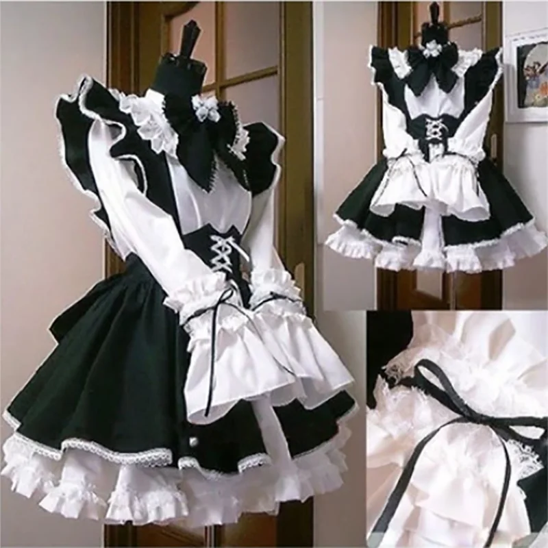 Women Maid Outfit Cosplay for Elegant Lolita Style