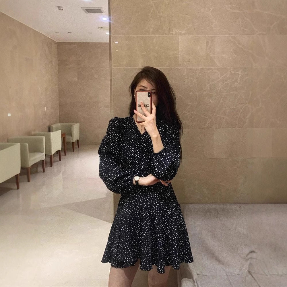 Black blazer mini dress for women 