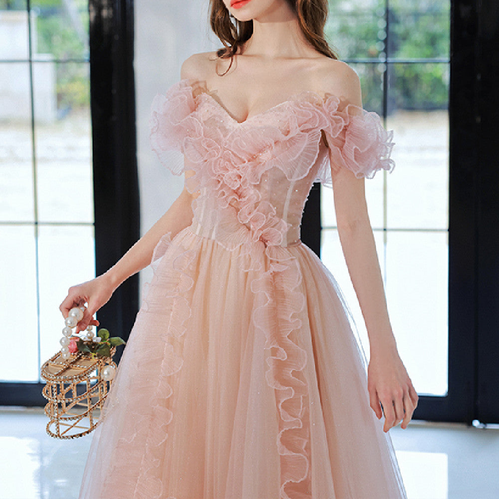 Elegant Evening Wedding Dress for Host and Special Occasions