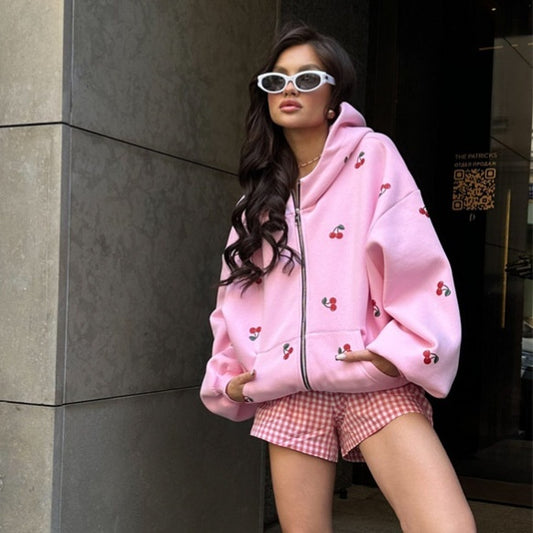 Women's Sports Sweater - Loose All-Match Style for Active Living