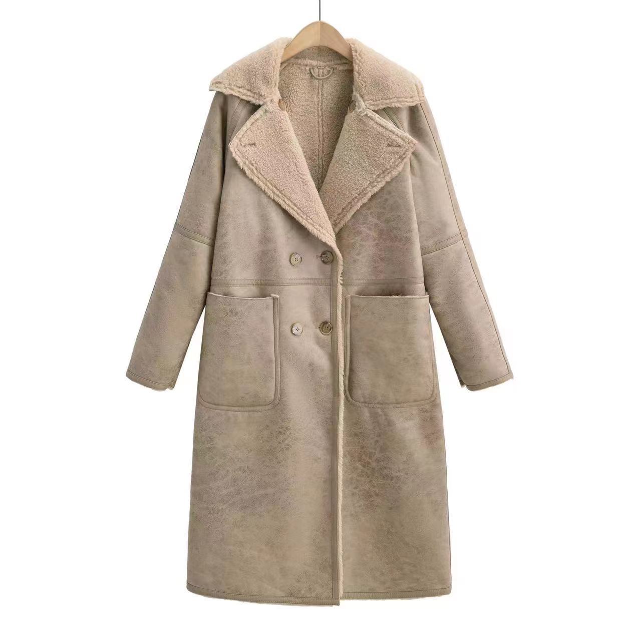Winter Trench Coat for Women - Stylish Long Outerwear for Cold Weather